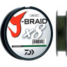 Шнур DAIWA J-Braid X8 0,10мм 150м dark green 12751-010RU